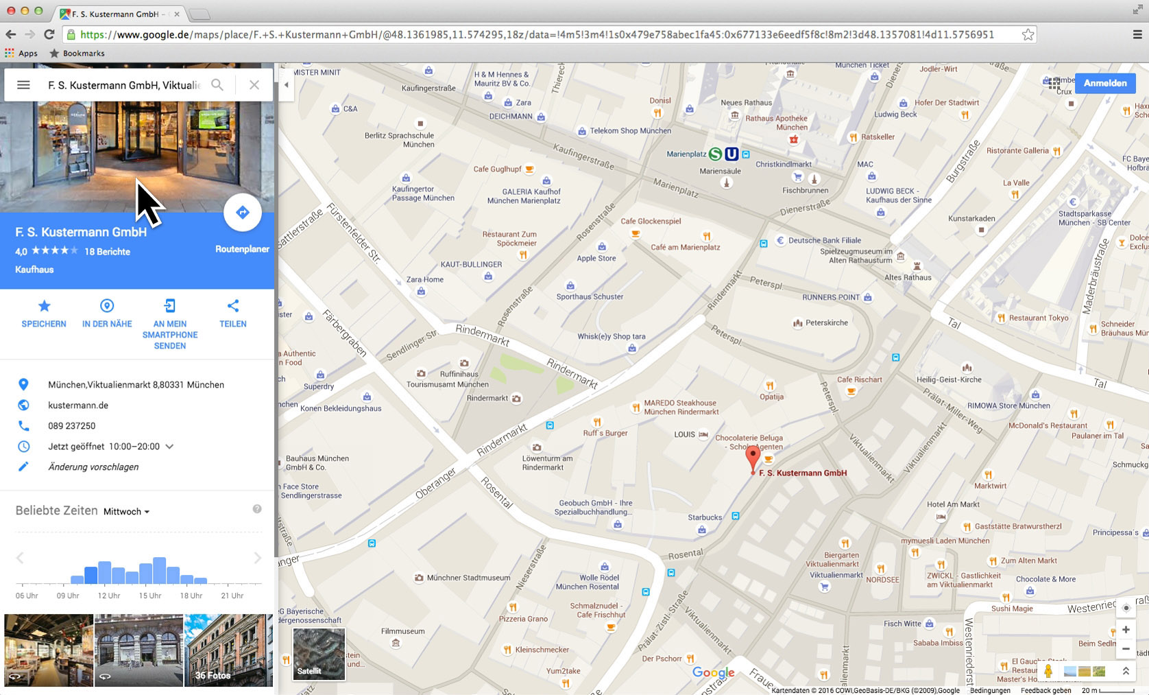 Anleitung: So wird Ihr Google Maps Street View Trusted 360° Rundgang auf Ihrer Webseite eingebettet.